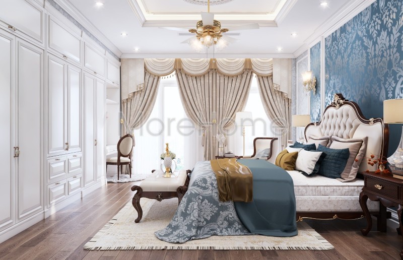Thiết kế biệt thự tân cổ điển Tân Bình Thiết kế biệt thự tân cổ điển Tân Bình